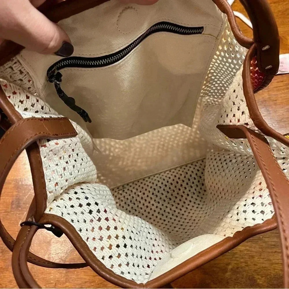 NWT Rag and Bone Summer Multi Passenger Tote with dust bag rainbow - Picture 8 of 14